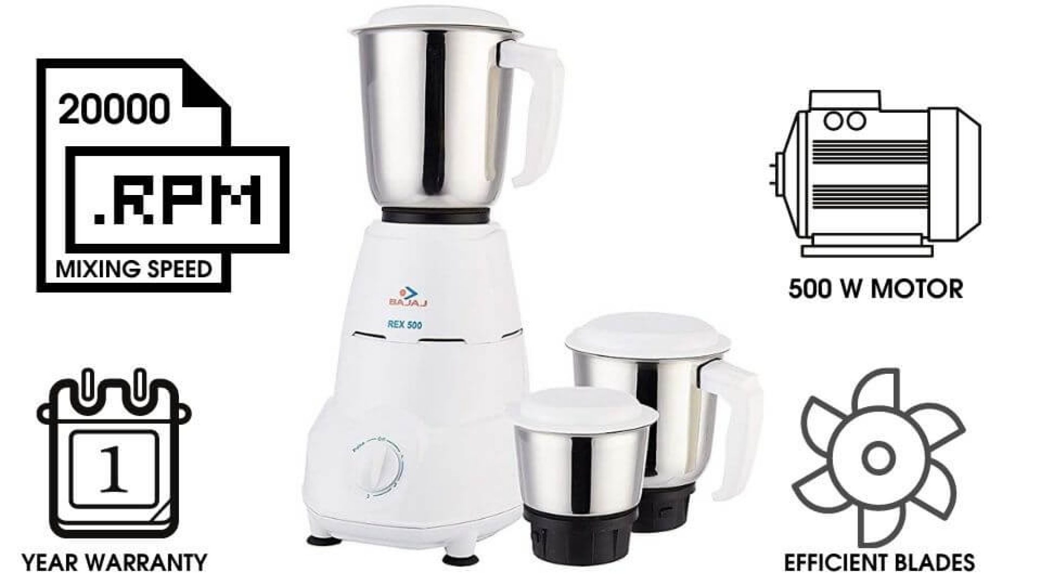 Top 5 Best Mixer Grinders in India Reviews, Buying Guide and Price